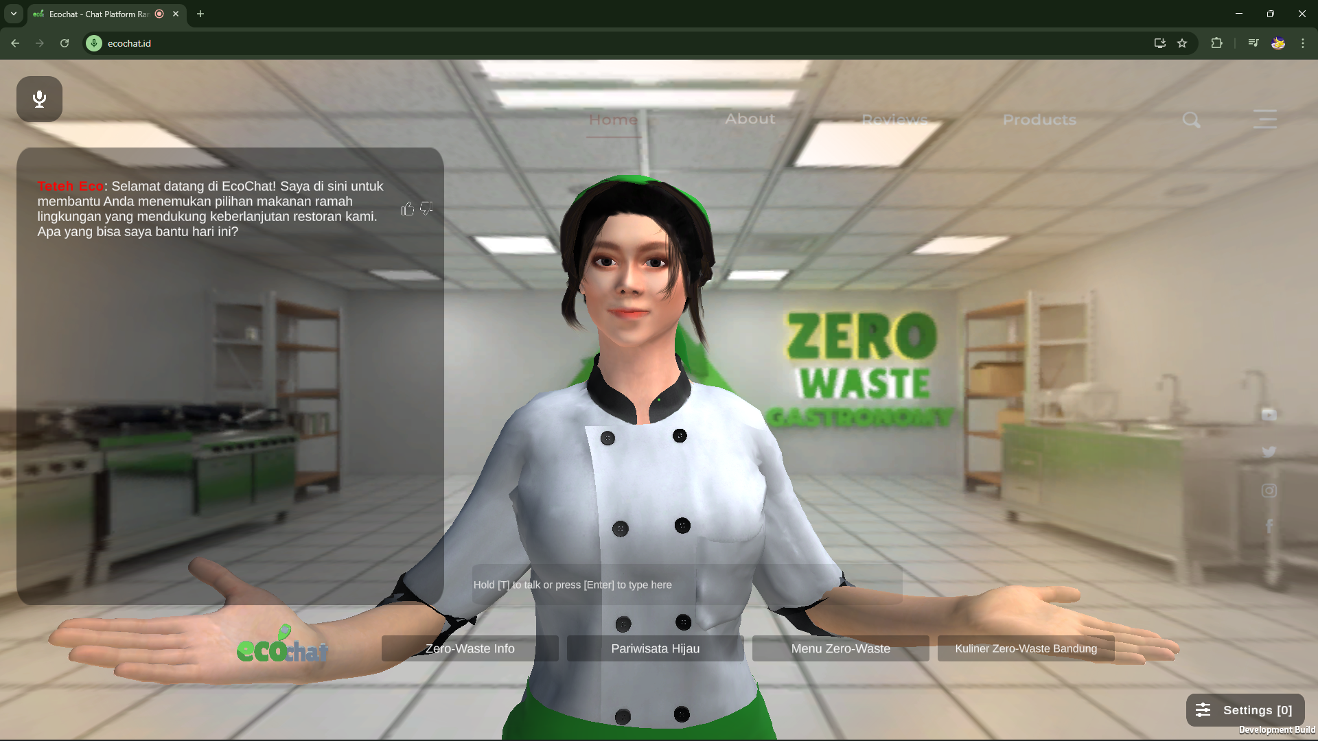 Ecochat Website Hero